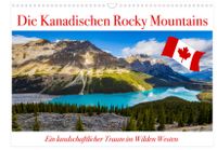 Kalender Die Kanandischen Rocky Mountains