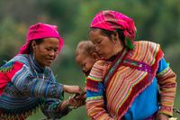 Hmong, Frauen, Tribe, Vietnam, Ethnie,